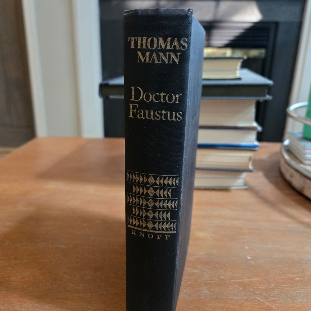 Alfred A Knopf Doctor Faustus Thomas Mann Hardcover 1948 Borzoi Book